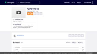 
                            1. Cinechest Reviews | Read Customer Service Reviews of cinechest.com