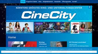 
                            4. CineCity: Home