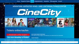 
                            6. CineCity : Tickets online kaufen