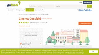 
                            13. Cinema Coesfeld - 2 Bewertungen - Coesfeld - Holtwicker Straße ...