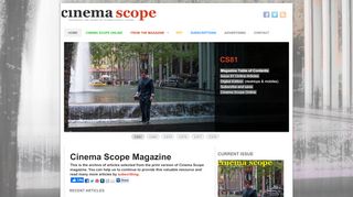 
                            8. Cinema Scope | Expanding the Frame on International Cinema