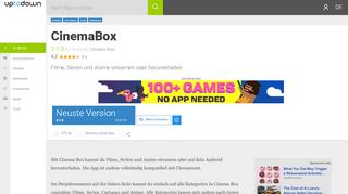 
                            9. CinemaBox 2.1.0 für Android - Download auf Deutsch