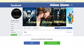 
                            7. CinePc Online - About | Facebook