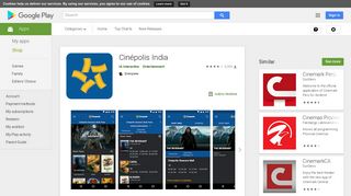 
                            2. Cinépolis India - Apps on Google Play