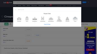 
                            4. Cinepolis: Sudha Cinemas, Hyderabad | Movie Showtimes & Ticket ...