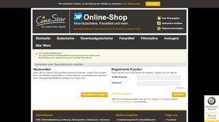 
                            4. Cinestar Online-Shop Cinestar Online-Shop
