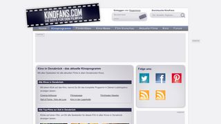 
                            13. CineStar Osnabrück Osnabrück - Programmübersicht für die ganze ...