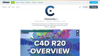 
                            6. Cineversity on Vimeo