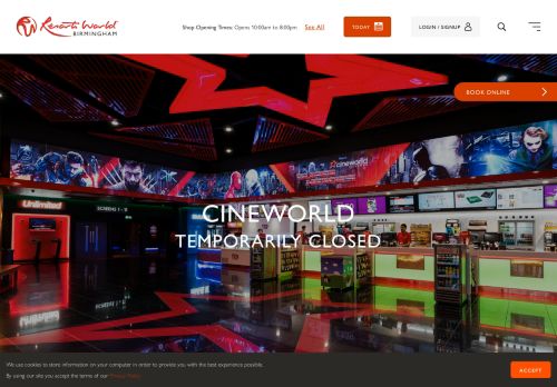 
                            13. Cineworld - IMAX Cinema | Resorts World Birmingham | Resorts World ...