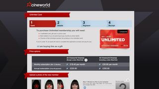 
                            9. Cineworld's Unlimited card