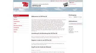 
                            9. CIP-Pool 29 - TU Berlin