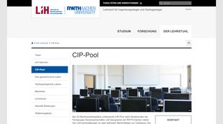 
                            4. CIP-Pool - RWTH AACHEN UNIVERSITY Lehrstuhl für ...