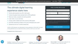 
                            2. CIPD Online HR and L&D Qualifications - Avado