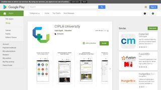 
                            2. CIPLA University - Google Play पर ऐप्लिकेशन