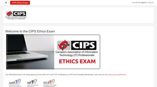 
                            12. CIPS (Canada's Association of I.T. Professionals) Ethics Exam