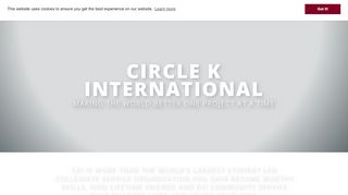 
                            8. Circle K International