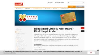 
                            7. Circle K MasterCard ger dig bonus