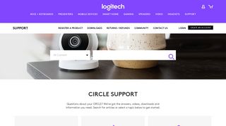 
                            7. CIRCLE - Logitech Support