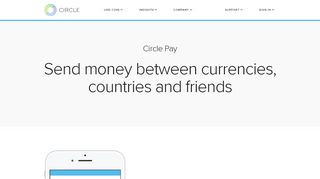 
                            1. Circle Pay | Send money between currencies, countries and friends