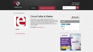 
                            12. Circuit Cellar & Elektor | TechOnline