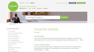 
                            11. Circuit for Outlook - Support FAQs: Circuit by Unify.