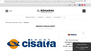 
                            10. Cisalfa Sport al centro Romagna Shopping Valley - Abbigliamento ...