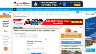 
                            10. Cisce Icse 10th Board Results 2018, Isc 12th Result 2018, Icse Board ...