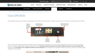 
                            8. Cisco DPC3925 - Soporte Técnico - Megacable