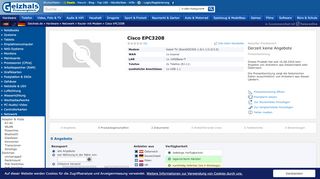 
                            12. Cisco EPC3208 | Preisvergleich Geizhals Deutschland