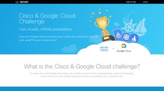 
                            11. Cisco Google Cloud Challenge - Cisco DevNet