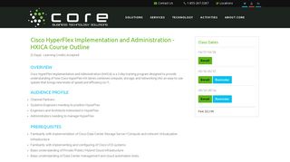 
                            10. Cisco HyperFlex Implementation and Administration - Core BTS