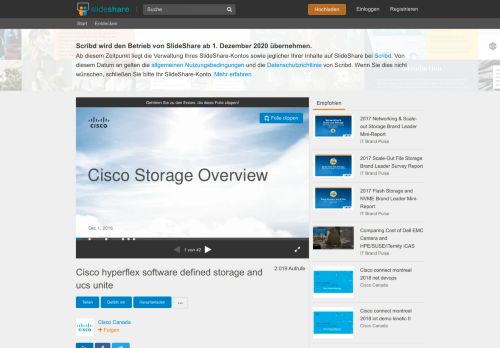 
                            5. Cisco hyperflex software defined storage and ucs unite - SlideShare