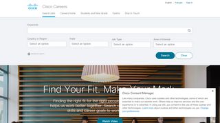 
                            2. Cisco Jobs: Find Jobs