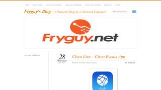 
                            6. Cisco Live - Cisco Events App - Fryguy's Blog