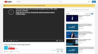 
                            7. Cisco Live US 2018: Technology Keynote - YouTube
