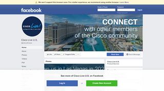 
                            13. Cisco Live U.S. - Home | Facebook