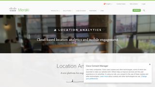 
                            9. Cisco Meraki | Location Analytics