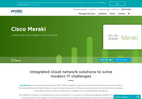 
                            6. Cisco Meraki Partner | Prodec Networks