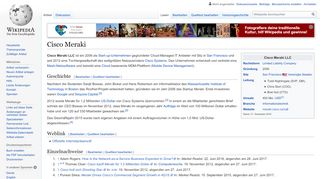 
                            12. Cisco Meraki – Wikipedia