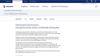 
                            11. Cisco Network Solutions | Swisscom