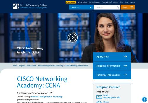 
                            13. CISCO Networking Academy: CCNA - St. Louis Community College