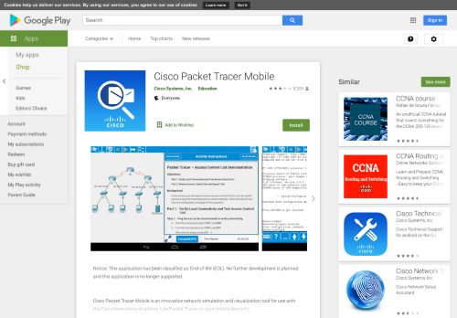 
                            13. Cisco Packet Tracer Mobile - Apps en Google Play