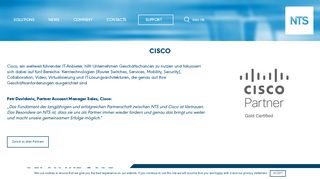 
                            2. CISCO Partner - NTS