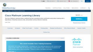 
                            12. Cisco Platinum Learning Library: All Access | CPLL | Global Knowledge