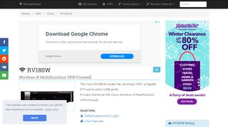 
                            6. Cisco RV180W Default Password & Login, Manuals and Reset ...