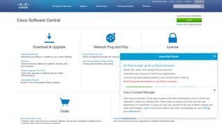 
                            3. Cisco Software Central