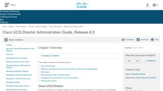 
                            12. Cisco UCS Director Administration Guide, Release 6.5 - Overview ...