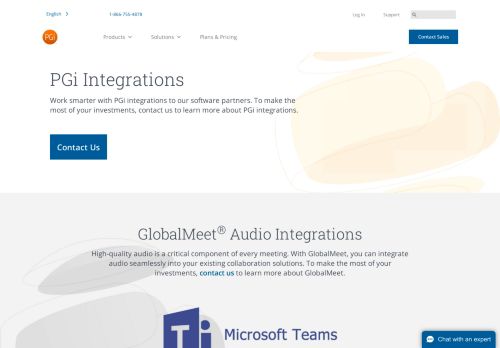 
                            9. Cisco WebEx Audio Integration | PGi