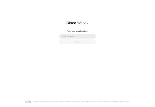 
                            3. Cisco Webex Settings