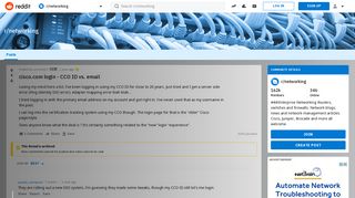 
                            11. cisco.com login - CCO ID vs. email : networking - Reddit